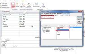 Calculated Field in Access