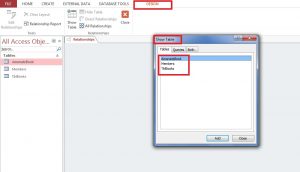ارتباط بین جداول یک بانک اطلاعاتی در Access
