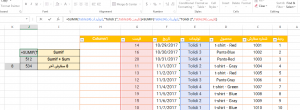 تابع Sumif در اکسل